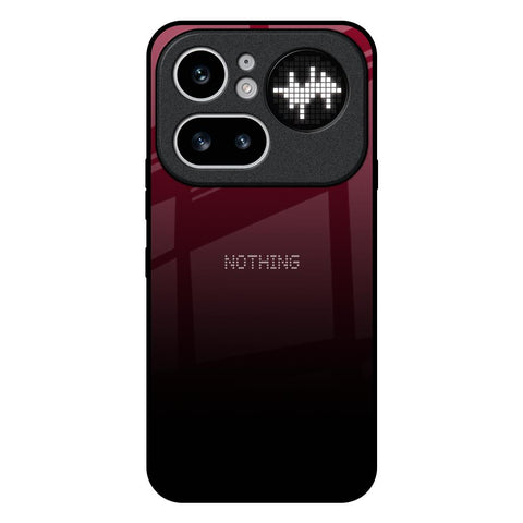 Wine Red Nothing Phone 4a Pro 5G Glass Back Cover Online