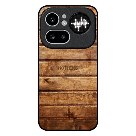 Wooden Planks Nothing Phone 4a Pro 5G Glass Back Cover Online