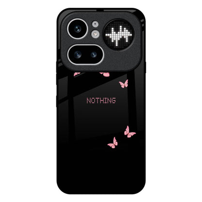 Fly Butterfly Nothing Phone 4a Pro 5G Glass Back Cover Online