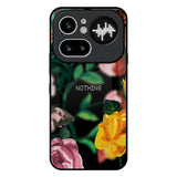 Flowers & Butterfly Nothing Phone 4a Pro 5G Glass Back Cover Online
