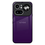 Dark Purple Nothing Phone 4a Pro 5G Glass Back Cover Online