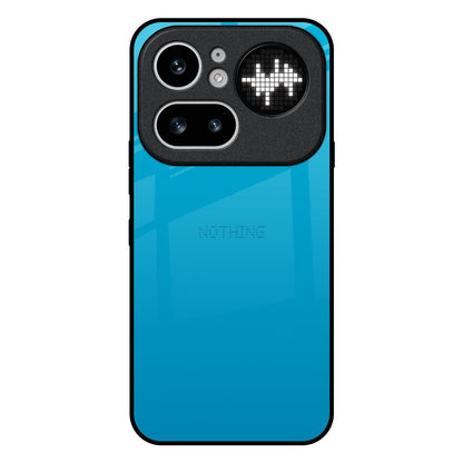 Blue Aqua Nothing Phone 4a Pro 5G Glass Back Cover Online