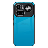 Blue Aqua Nothing Phone 4a Pro 5G Glass Back Cover Online