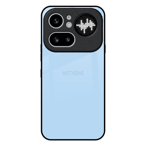 Pastel Sky Blue Nothing Phone 4a Pro 5G Glass Back Cover Online