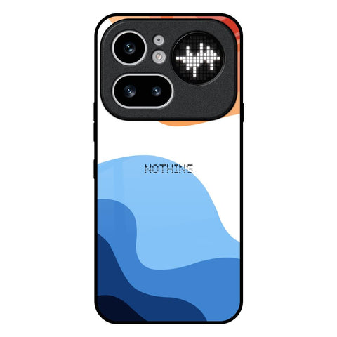 Wavy Color Pattern Nothing Phone 4a Pro 5G Glass Back Cover Online
