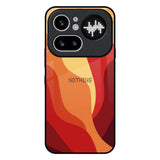 Magma Color Pattern Nothing Phone 4a Pro 5G Glass Back Cover Online
