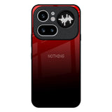 Maroon Faded Nothing Phone 4a Pro 5G Glass Back Cover Online