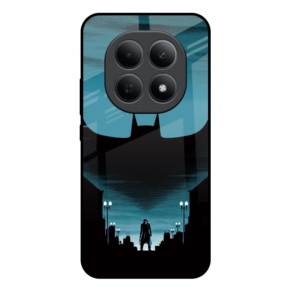 Cyan Bat Poco M8 5G Glass Back Cover Online