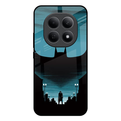 Cyan Bat Poco M8 5G Glass Back Cover Online