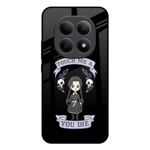 Touch Me & You Die Poco M8 5G Glass Back Cover Online