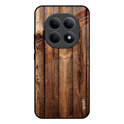 Timber Printed Poco M8 5G Glass Back Cover Online