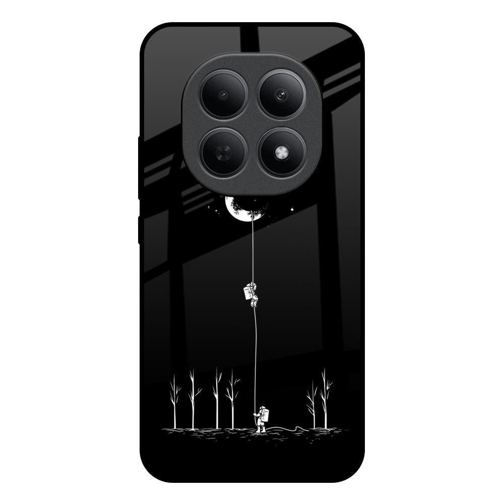 Catch the Moon Poco M8 5G Glass Back Cover Online