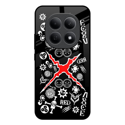 Red Zone Poco M8 5G Glass Back Cover Online