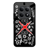 Red Zone Poco M8 5G Glass Back Cover Online