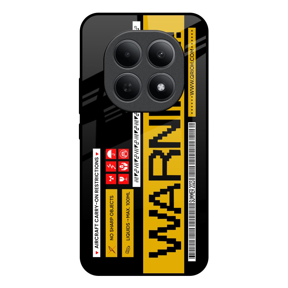 Aircraft Warning Poco M8 5G Glass Back Cover Online