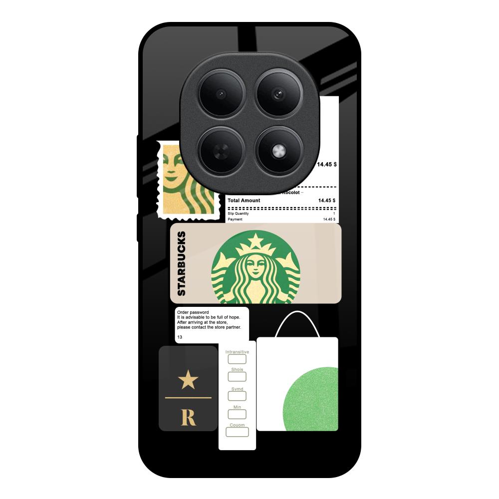 Coffee Latte Poco M8 5G Glass Back Cover Online