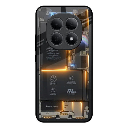 Glow Up Skeleton Poco M8 5G Glass Back Cover Online