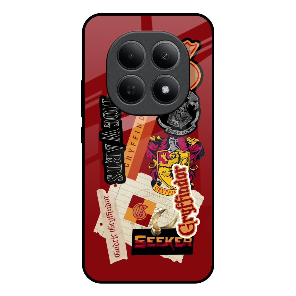 Gryffindor Poco M8 5G Glass Back Cover Online