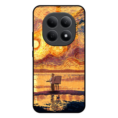 Sunset Vincent Poco M8 5G Glass Back Cover Online
