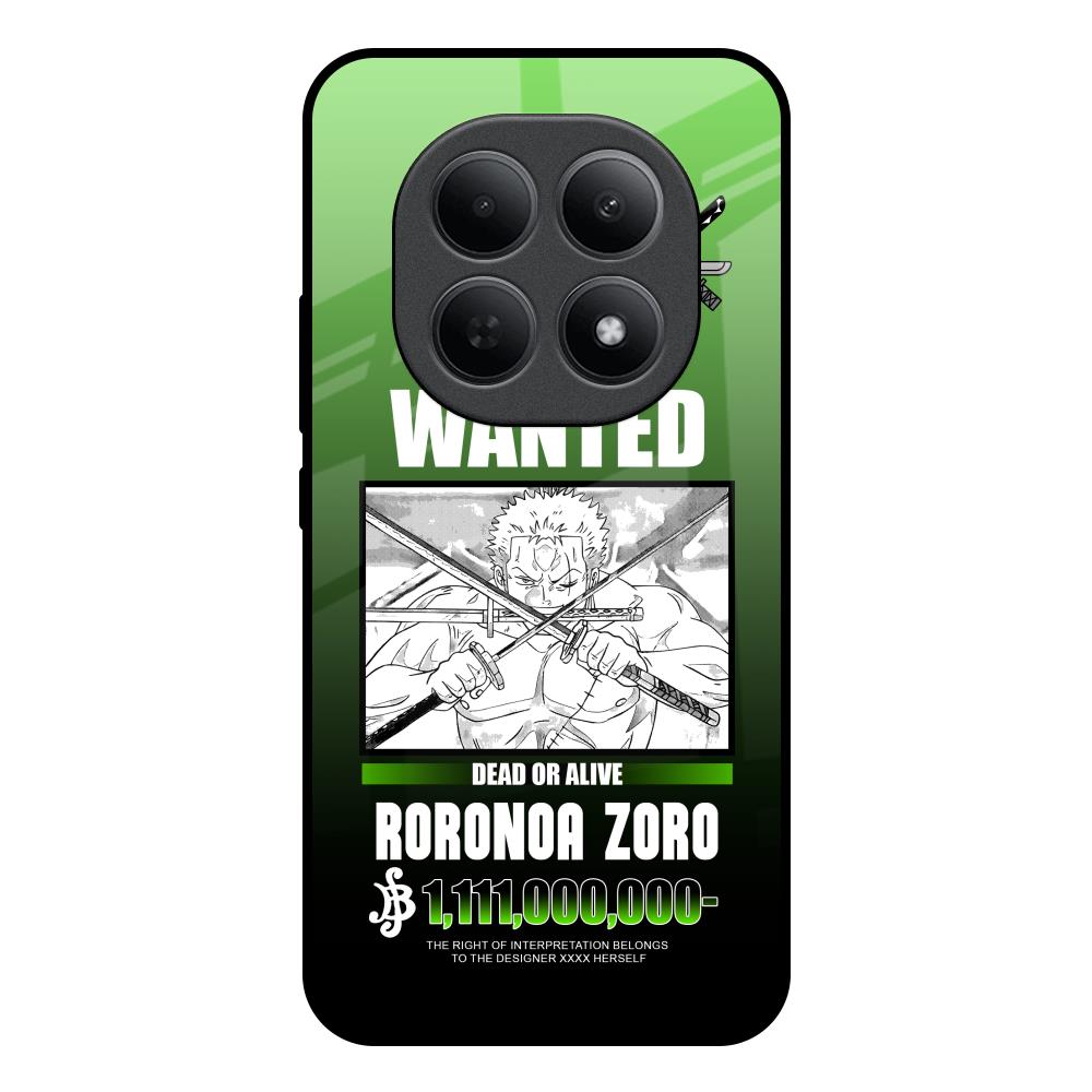 Zoro Wanted Poco M8 5G Glass Back Cover Online