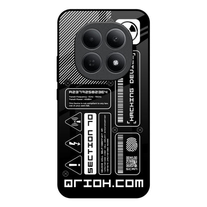 Futuristic Art Poco M8 5G Glass Back Cover Online