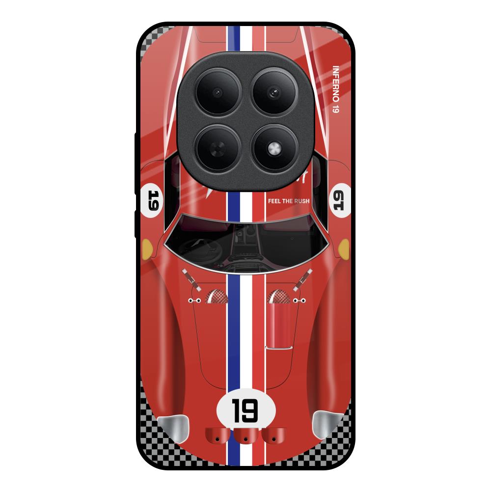 Racing Vintage Poco M8 5G Glass Back Cover Online