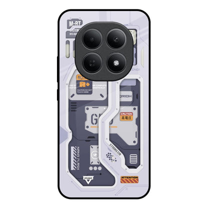 Tech Savvy Poco M8 5G Glass Back Cover Online