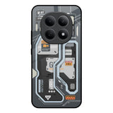 Retro Futuristic Poco M8 5G Glass Back Cover Online