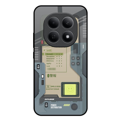 Art Station Poco M8 5G Glass Back Cover Online