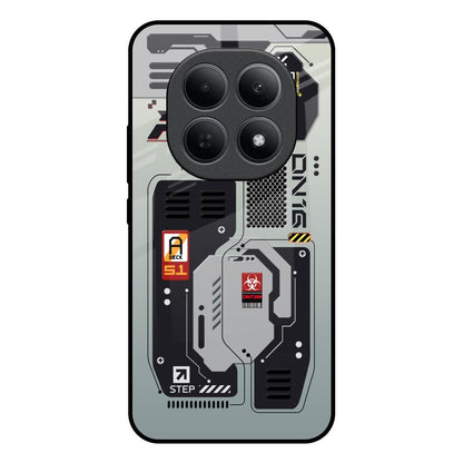 Techno Vibes Poco M8 5G Glass Back Cover Online