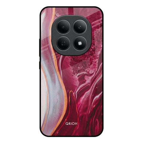 Crimson Ruby Poco M8 5G Glass Back Cover Online
