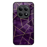Geometric Purple Poco M8 5G Glass Back Cover Online