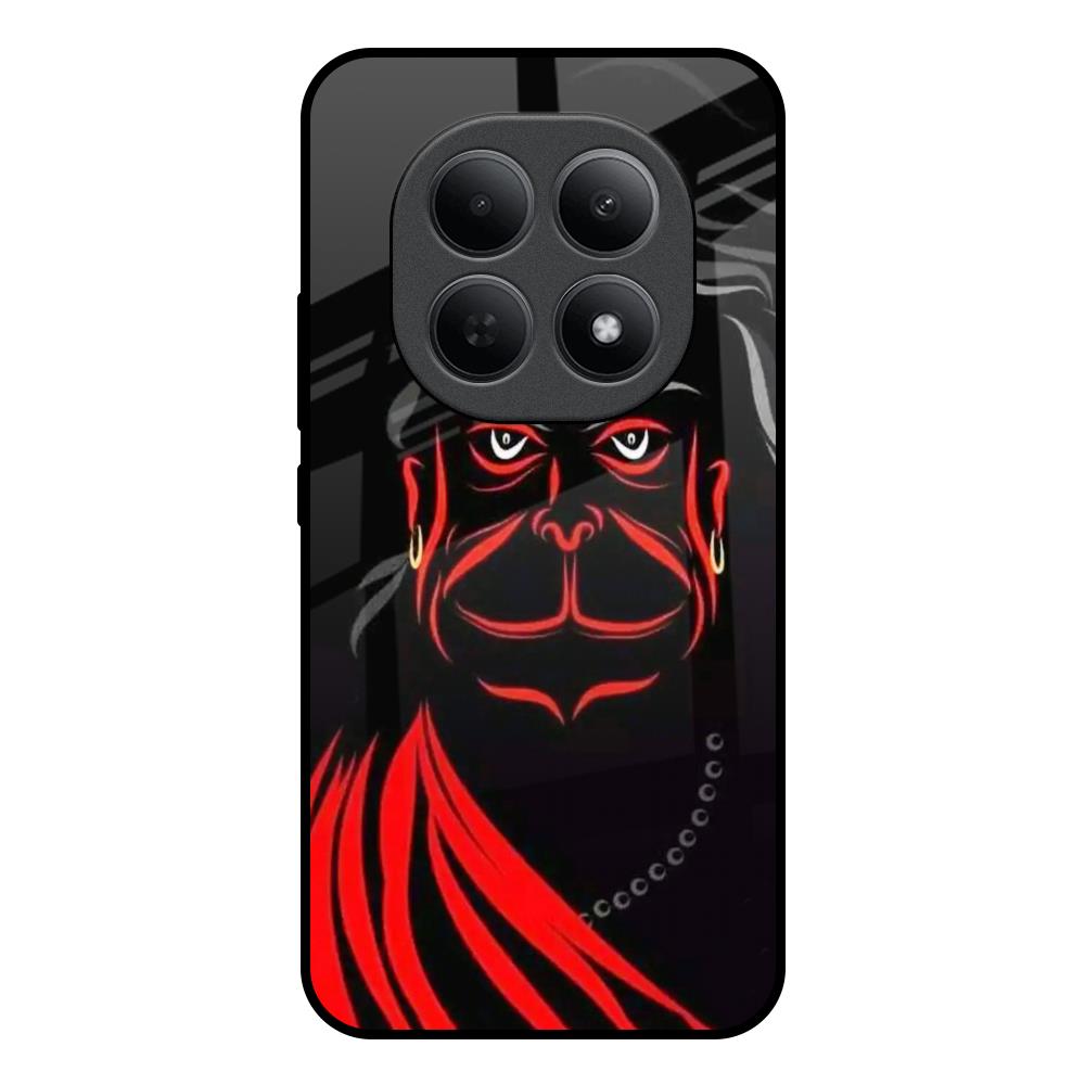 Lord Hanuman Poco M8 5G Glass Back Cover Online