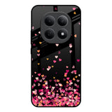 Heart Rain Fall Poco M8 5G Glass Back Cover Online