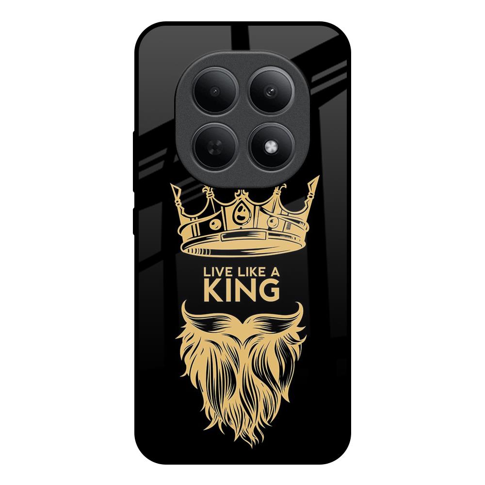 King Life Poco M8 5G Glass Back Cover Online