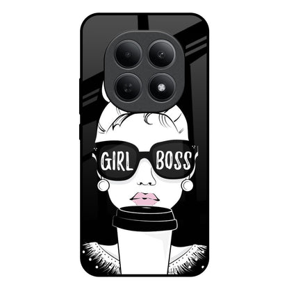 Girl Boss Poco M8 5G Glass Back Cover Online