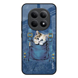 Kitty In Pocket Poco M8 5G Glass Back Cover Online