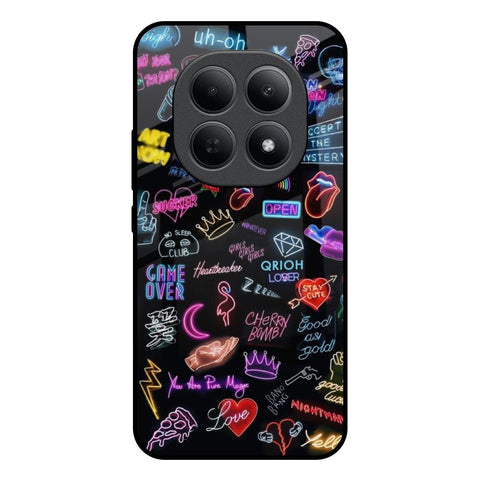 Accept The Mystery Poco M8 5G Glass Back Cover Online