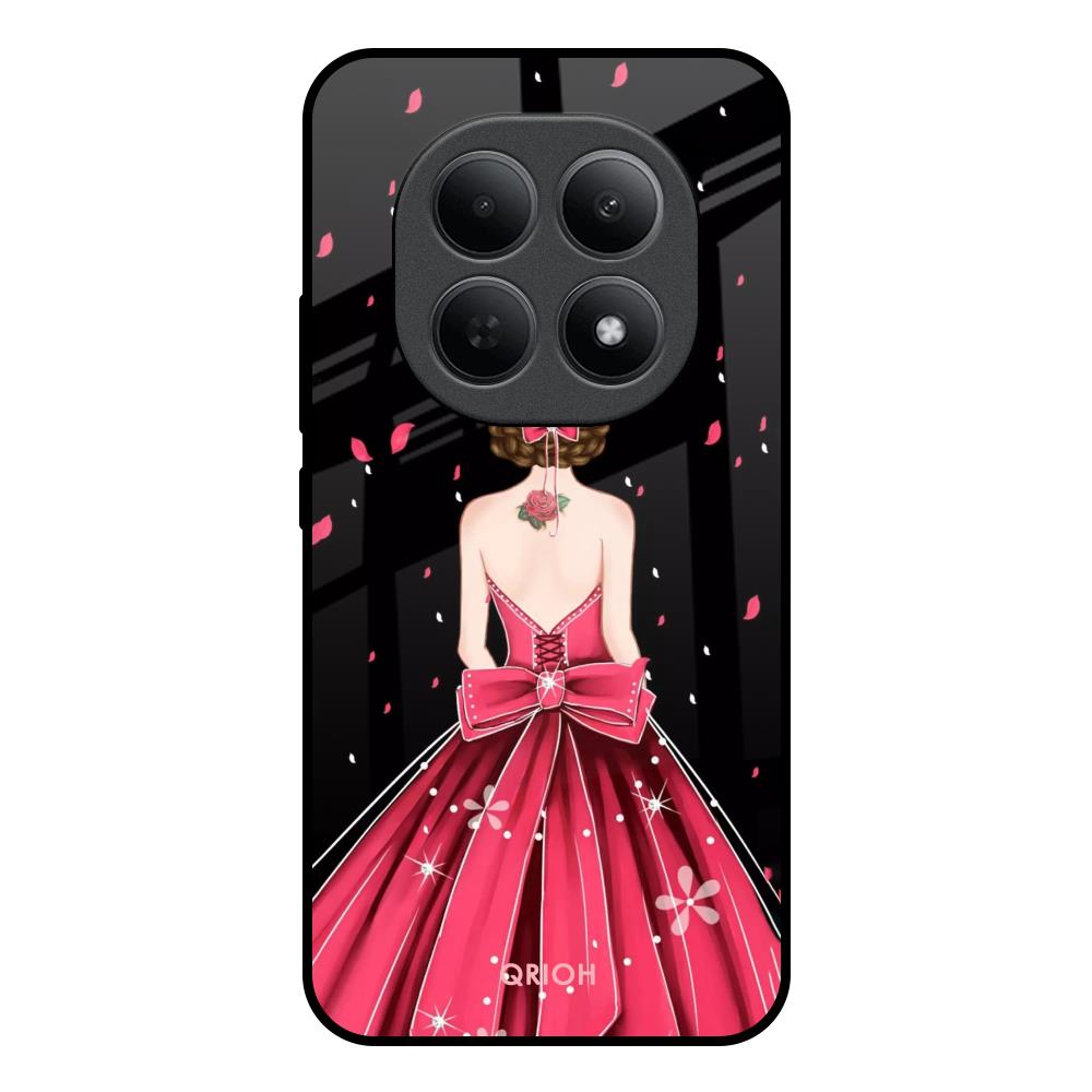 Fashion Princess Poco M8 5G Glass Back Cover Online