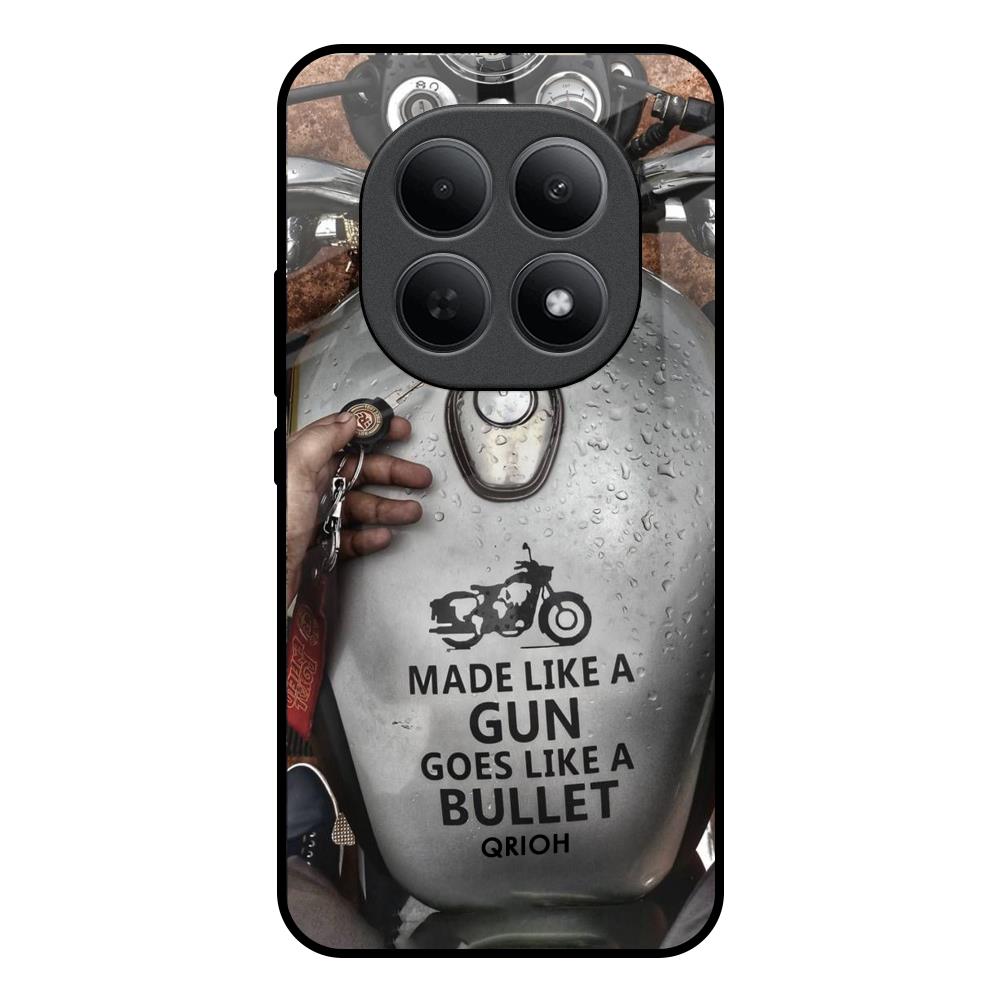 Royal Bike Poco M8 5G Glass Back Cover Online
