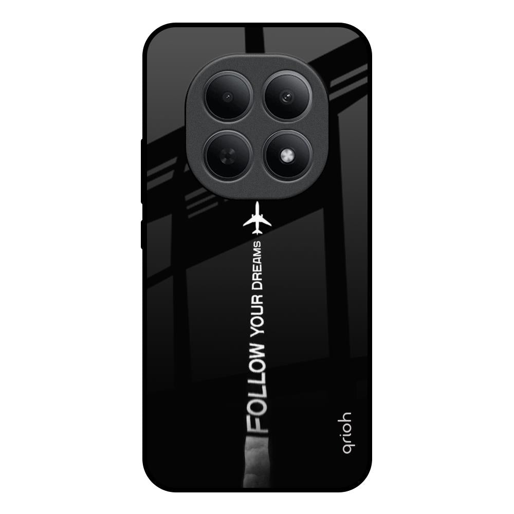 Follow Your Dreams Poco M8 5G Glass Back Cover Online