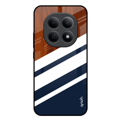 Bold Stripes Poco M8 5G Glass Back Cover Online