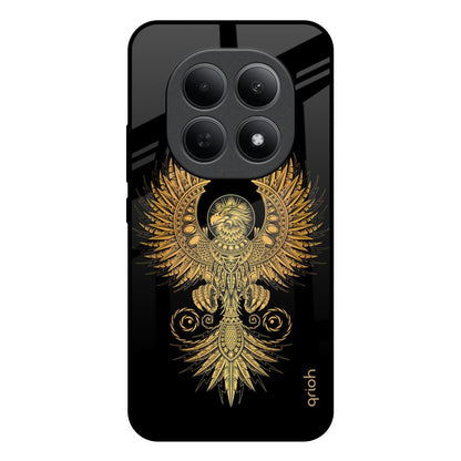 Mythical Phoenix Art Poco M8 5G Glass Back Cover Online