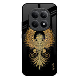 Mythical Phoenix Art Poco M8 5G Glass Back Cover Online