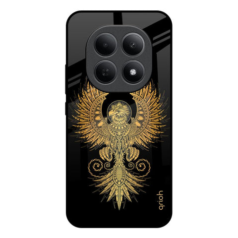 Mythical Phoenix Art Poco M8 5G Glass Back Cover Online