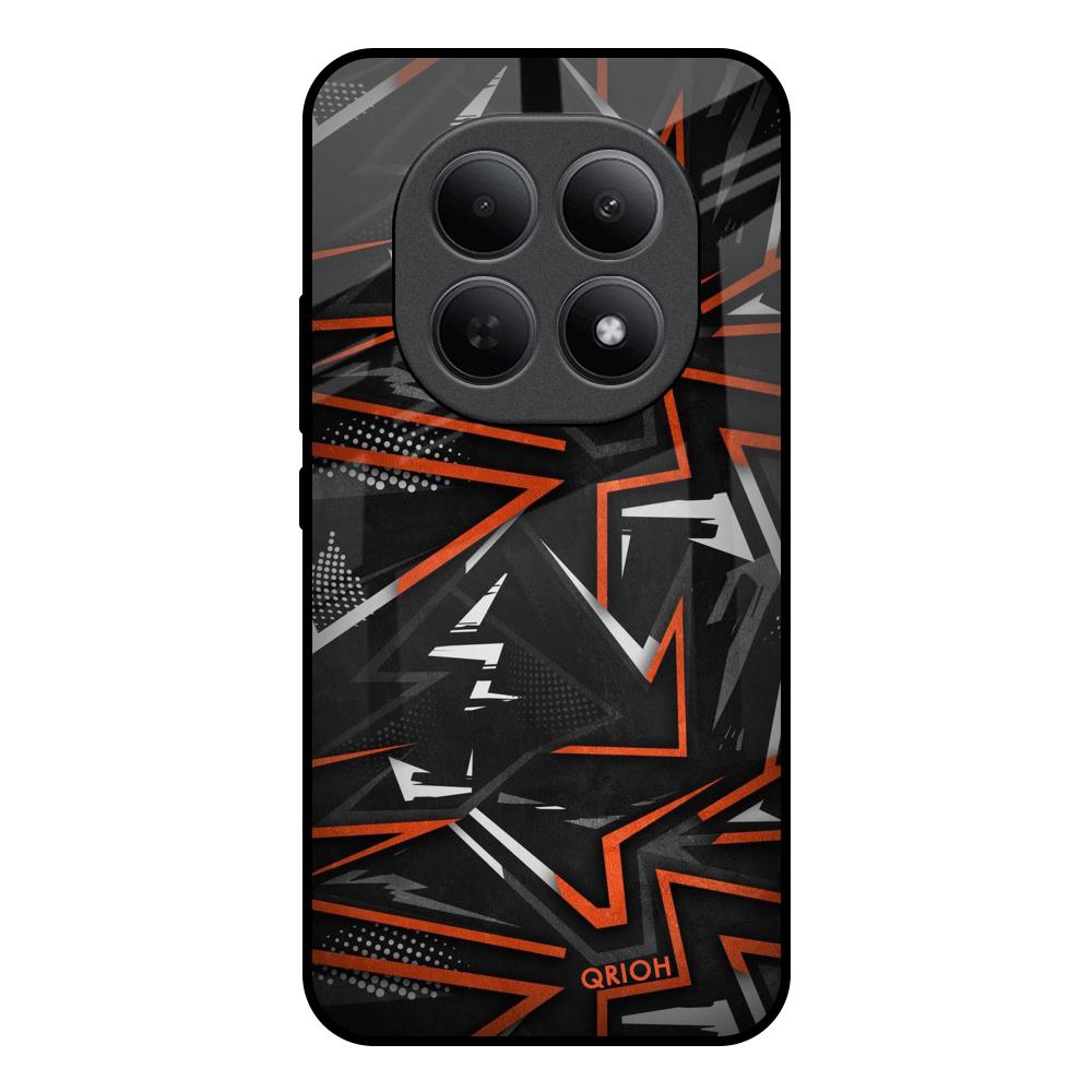 Vector Art Poco M8 5G Glass Back Cover Online