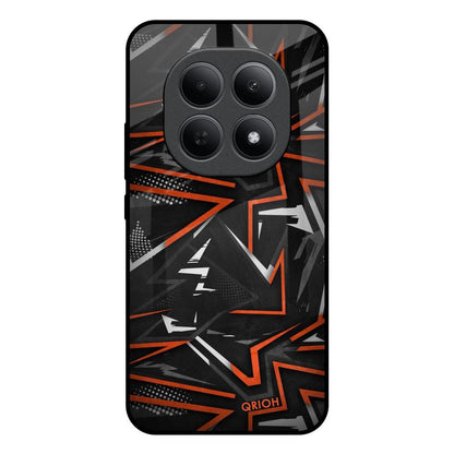 Vector Art Poco M8 5G Glass Back Cover Online