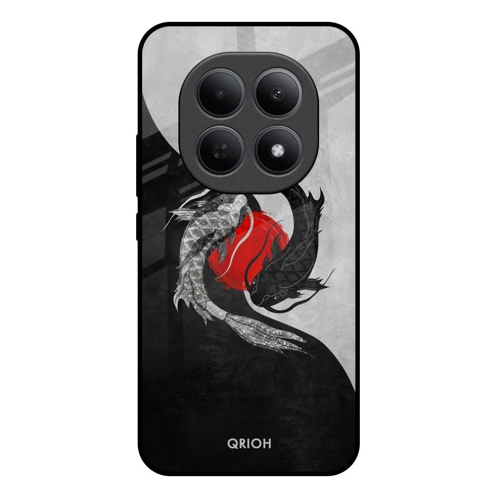 Japanese Art Poco M8 5G Glass Back Cover Online