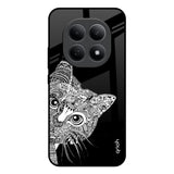 Kitten Mandala Poco M8 5G Glass Back Cover Online
