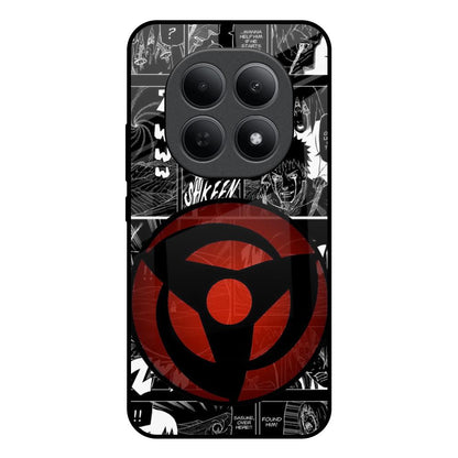 Sharingan Poco M8 5G Glass Back Cover Online